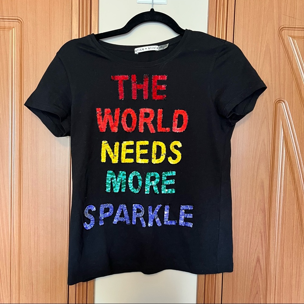 Alice+Olivia t-shirt size S